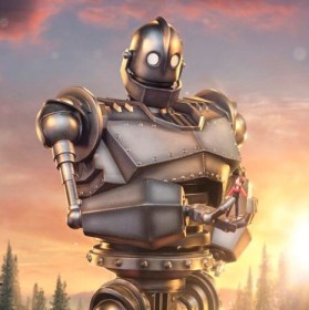 Iron Giant & Hogarth Hughes The Iron Giant Demi Art 1/20 Scale Statue by Iron Studios